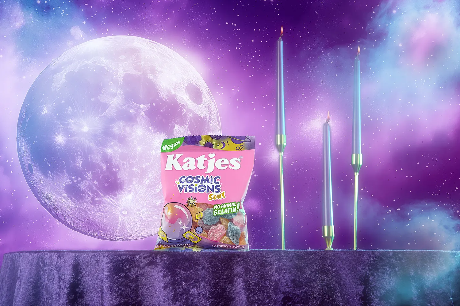 Katjes USA sweets, advertising frame